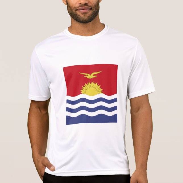 Camiseta bandeira quiribatiana (Frente)
