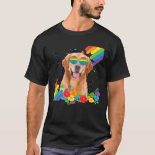 Camiseta Bandeira Rai do Orgulho do Cachorro do Retriever d
