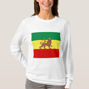 Camiseta Bandeira Rastafariana (Rastafarianismo) (rasta)