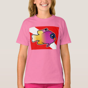 Camiseta Bandeira real do mergulho de Gramma