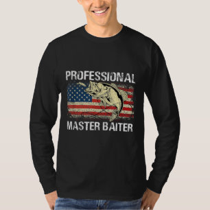 Camiseta Bandeira Retro-Americana do Master Baiter Profissi