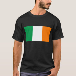 Camiseta Bandeira/Rua irlandesa. Dia de Patrick