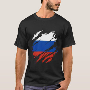 Camiseta Bandeira russa