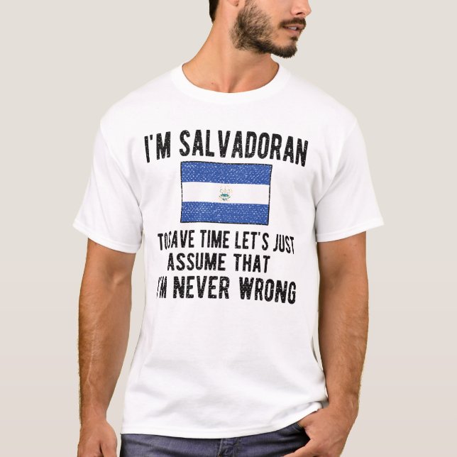 Camiseta Bandeira Salvadorenha El Salvador Roota Salvadoren (Frente)