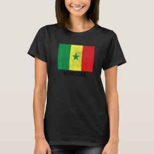 Camiseta Bandeira senegalesa Pride senegalês