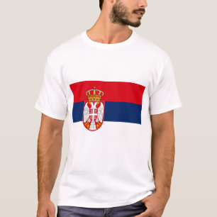 Camiseta Bandeira Sérvia