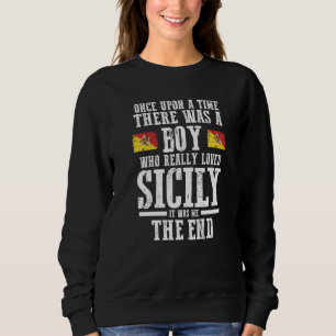 Camiseta Bandeira Siciliana da Sicília Masculina