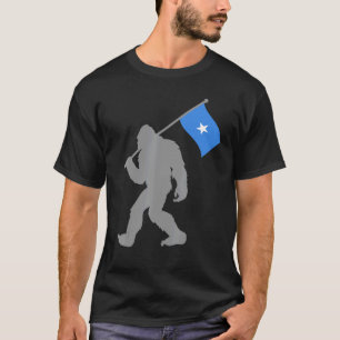 Camiseta Bandeira Soomaaliya Ou Somali Na Bandeira Da Somál