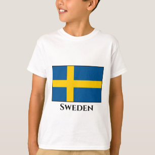 Camiseta Bandeira suecia (Sueco)