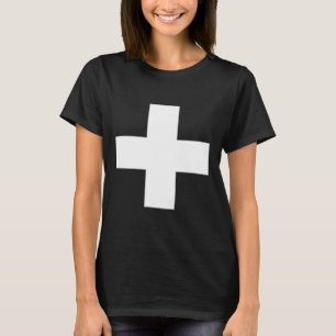 Camiseta Bandeira Suíça Suíça Cruz Caminhada Lucerna Alpes