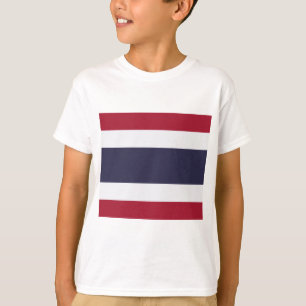 Camiseta Bandeira Tailandesa (Tailândia)