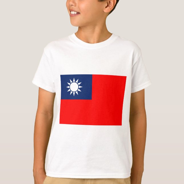 Camiseta bandeira taiwan (Frente)