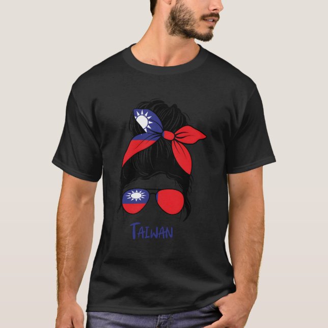 Camiseta Bandeira Taiwan de Taiwan (Frente)