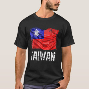 Camiseta Bandeira Taiwan República da China Bandeira Roc