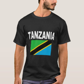 Camiseta Bandeira Tanzânia Hoodie Legal Bandeiras tanzanian