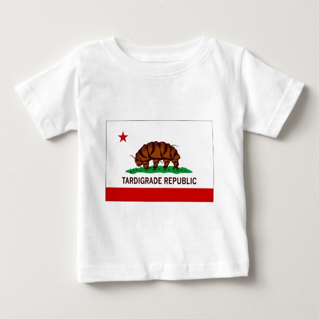 Camiseta Bandeira Tardigrade da república (Frente)