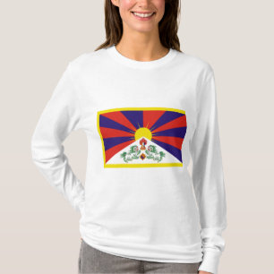 Camiseta Bandeira tibetana