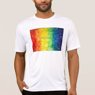 Camiseta Bandeira tie-dye da SlipperyJoe's arco-íris pressi