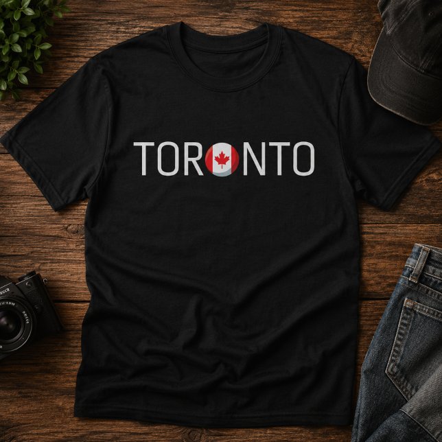 Camiseta Bandeira Toronto Canadá  (Criador carregado)