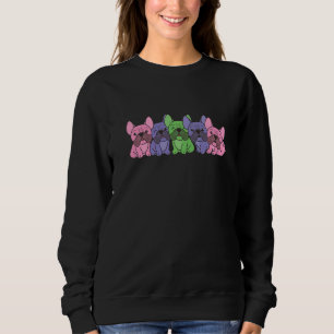 Camiseta Bandeira Trigênero Orgulho Lgbtq Cães Bulldog Fran