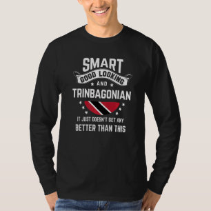 Camiseta Bandeira Trinbagoniana Orgulho Nativo Trinidad e T