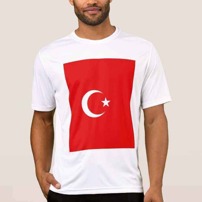 Camiseta Bandeira turca (Frente)