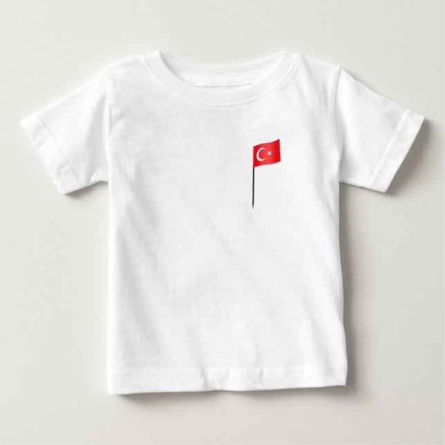 Camiseta Bandeira turca (Frente)