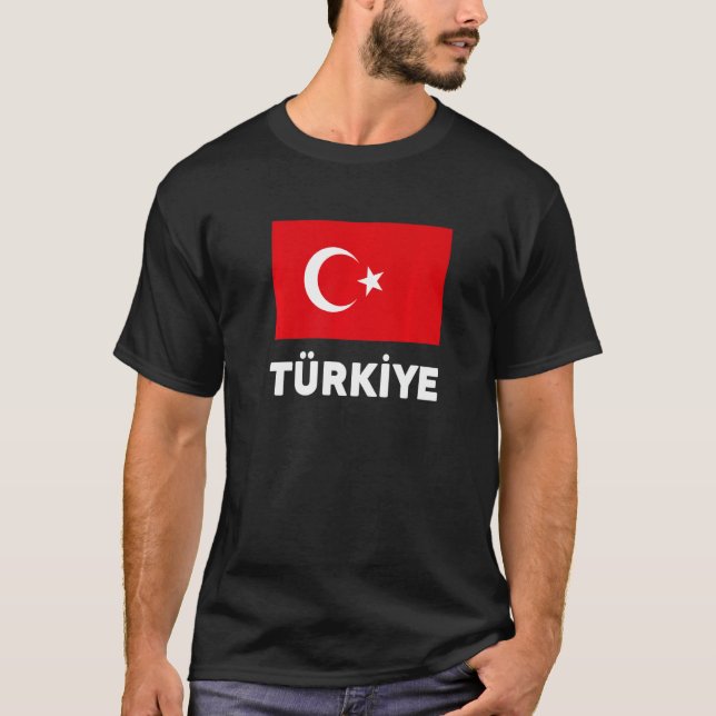 Camiseta Bandeira Turca (Frente)