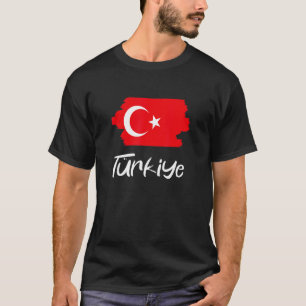 Camiseta Bandeira turca Turquia 1