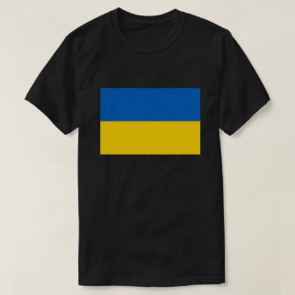 Camiseta Bandeira Ucraniana Solidariedade