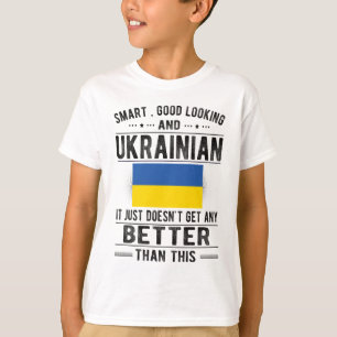 Camiseta Bandeira Ucraniana Ucrânia Patrimônio Ucraniano Ra