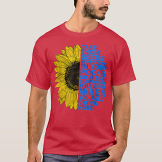 Camiseta Bandeira Ucraniana Vintage Ucrânia Bandeira Sunflo