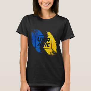 Camiseta Bandeira ucraniana vintage Ucrânia Orgulho 7 