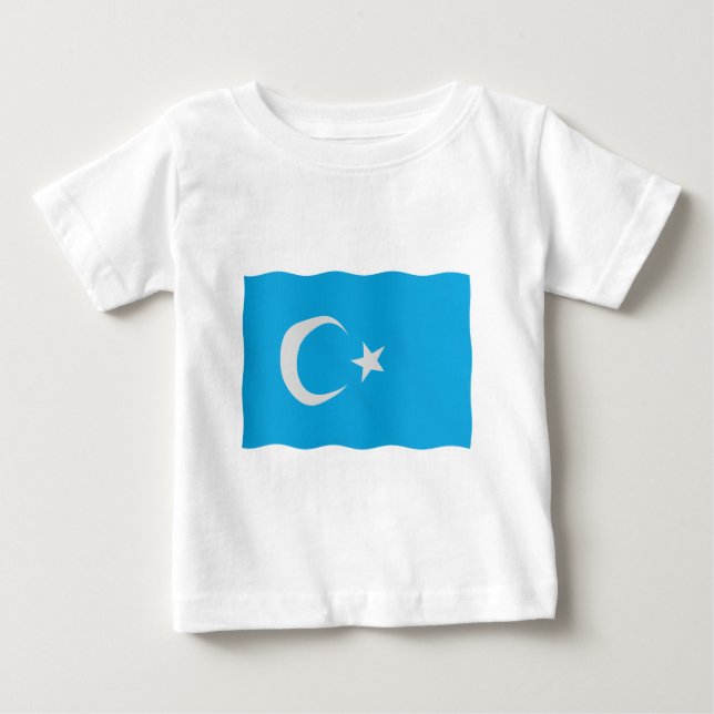 Camiseta bandeira uigur (Frente)