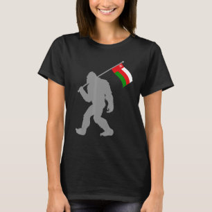 Camiseta Bandeira Uman Ou Omani Na Bandeira De Oman