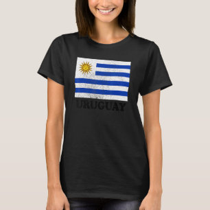 Camiseta Bandeira uruguaio Orgulho de Bandeira do Uruguai