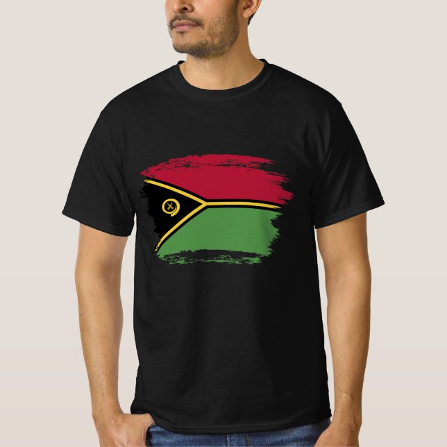 Camiseta Bandeira Vanuatu (Frente)
