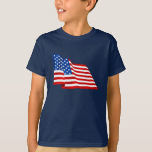 Camiseta Bandeira velha da glória dos E.U. dos Estados