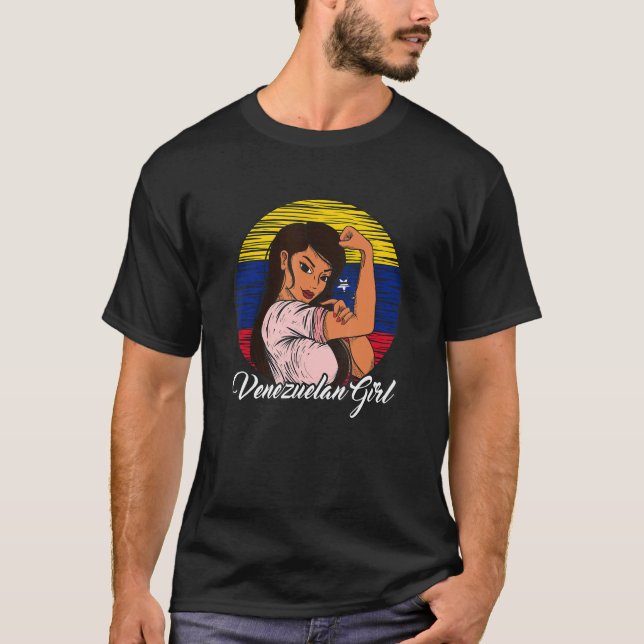 Camiseta Bandeira venezuelana (Frente)