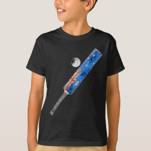 Camiseta Bandeira Vintage Cricket Austrália Orgulho Aussies