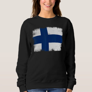 Camiseta Bandeira Vintage da Finlândia Dia da Independência