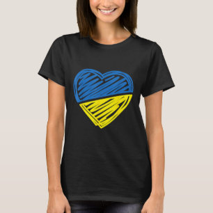 Camiseta Bandeira Vintage Ucrânia Orgulho Bandeira da Ucrân