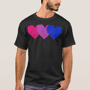 Camiseta Bandeiras Biseais Adoram Orgulho LGBT Bi