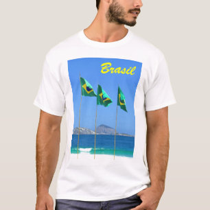 Camiseta Bandeiras brasileiras