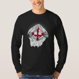 Camiseta Bandeiras britânicas casa da Inglaterra