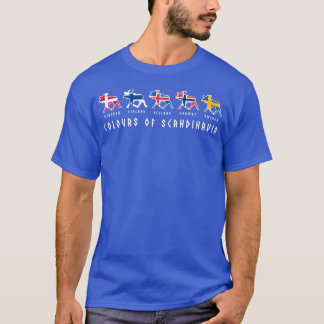Camiseta Bandeiras da Escandinávia Cores do Alce Suécia ami
