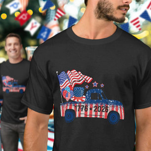 Camiseta Bandeiras de Caminhonete Semiquincentenário de 177