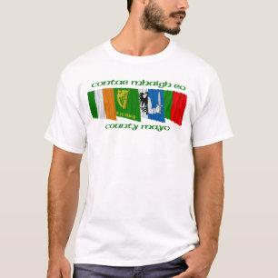 Camiseta Bandeiras de Mayo do condado