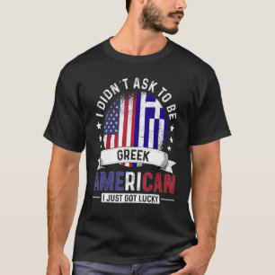 Camiseta Bandeiras de países grego americano Orgulho País G