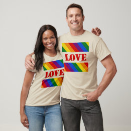 Camiseta Bandeiras do Arco-Íris LGBTQ+ para o Mês do Orgulh